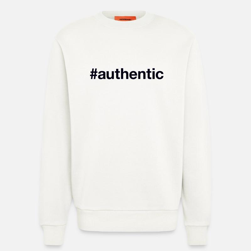 AUTHENTIC authentisch echt - Sweatshirt - made by SPREAD  - OFF WHITE