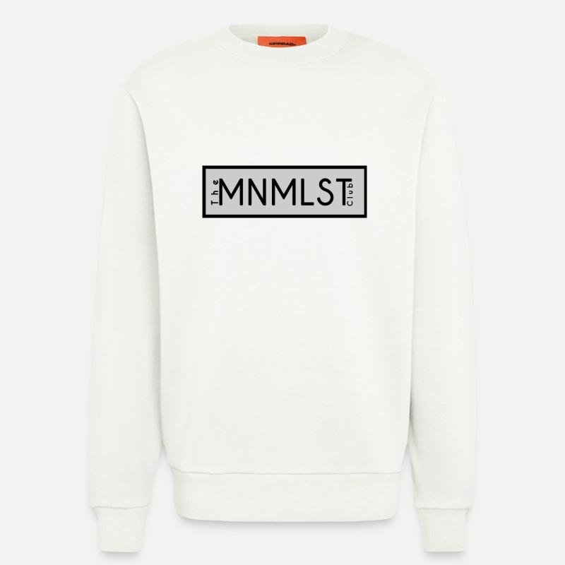 MNMLST - Sweatshirt - made by SPREAD - OFF WHITE