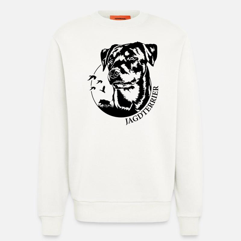 Jagdterrier Jagdhunde Jagdhund Hunde Wilsigns - Sweatshirt - made by SPREAD  - OFF WHITE