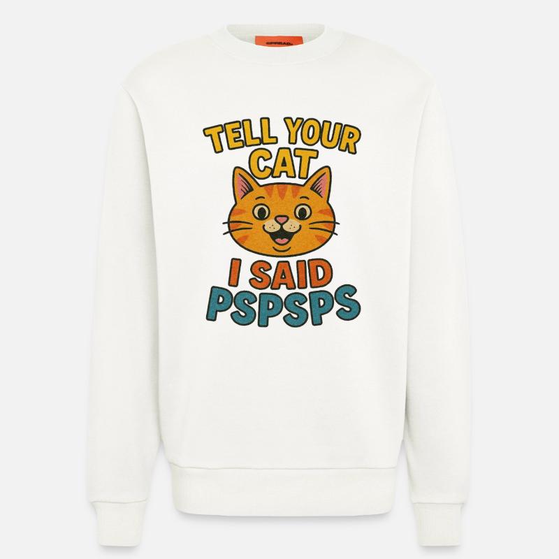 PSPSPS - Sweatshirt - made by SPREAD  - OFF WHITE