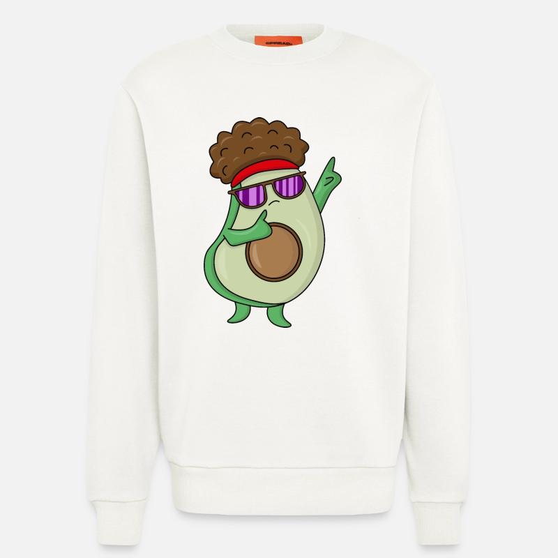 Cool Avacado Dance - Sweatshirt - made by SPREAD  - OFF WHITE