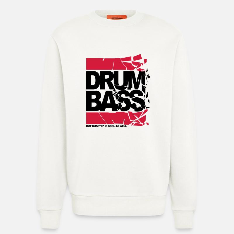 final dnb shattered - Sweatshirt - made by SPREAD  - OFF WHITE