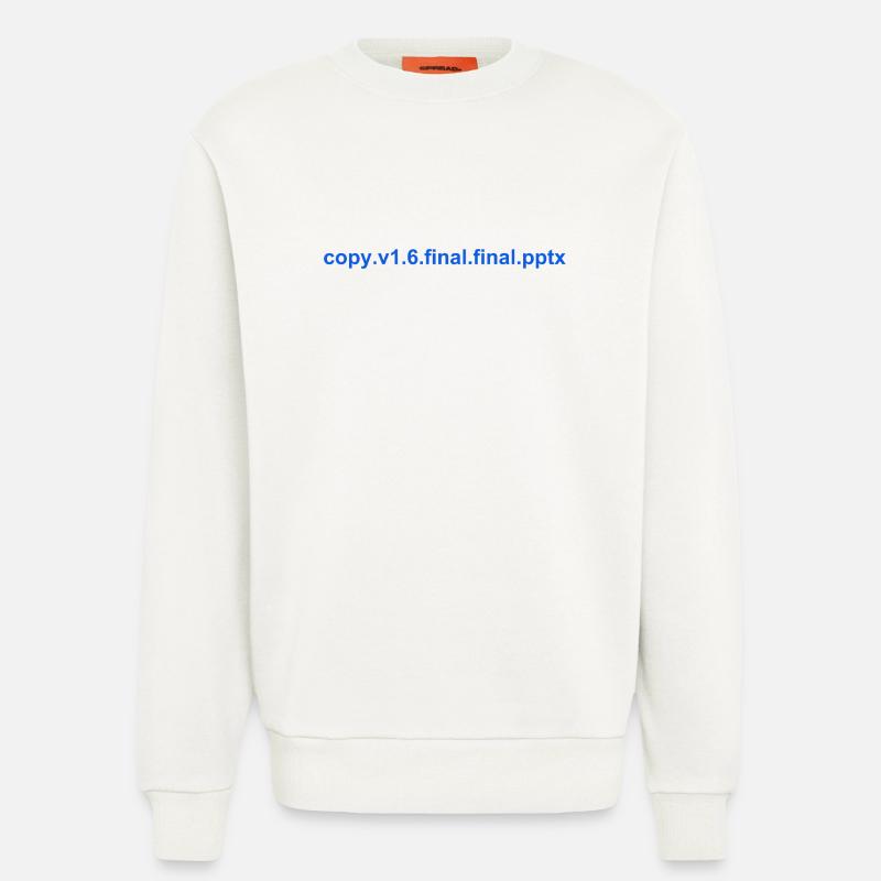 The final PowerPoint - Sweatshirt - made by SPREAD  - OFF WHITE