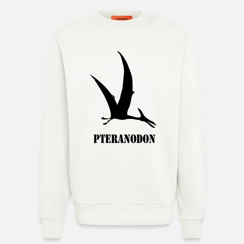 pteranodon - Sweatshirt - made by SPREAD  - OFF WHITE