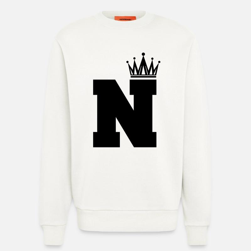 N Krone - Sweatshirt - made by SPREAD  - OFF WHITE
