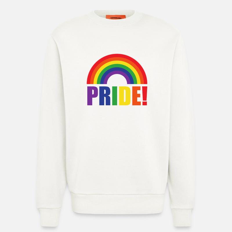 Pride Rainbow | LGBT | gift idea - Sweatshirt - made by SPREAD  - OFF WHITE