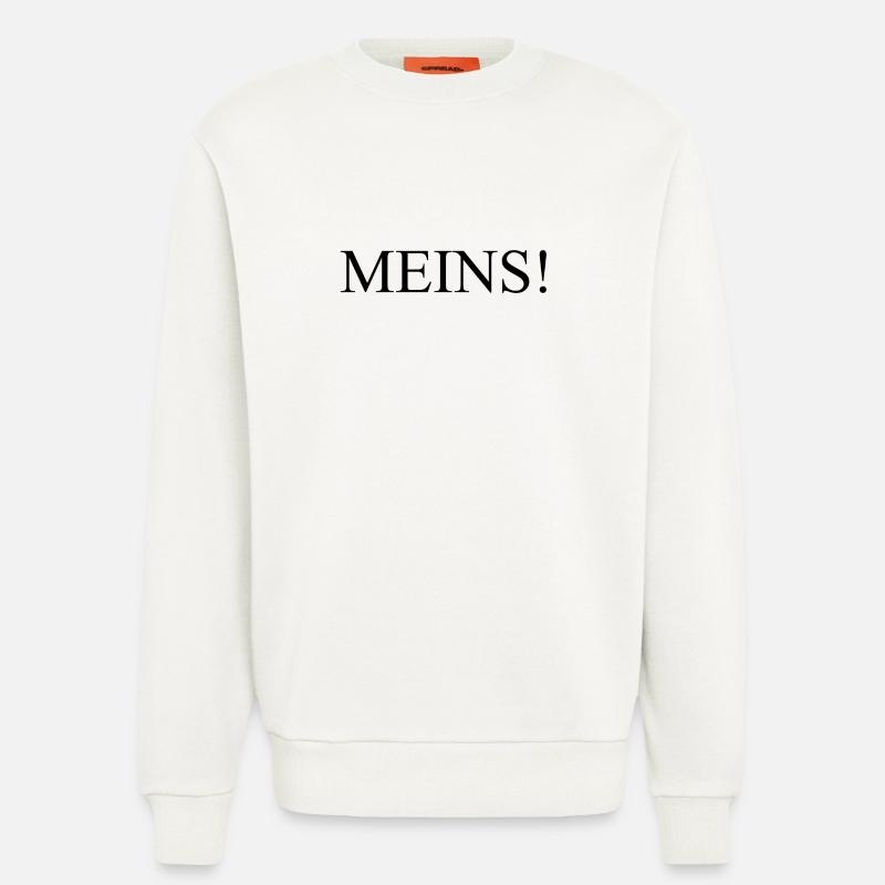 MEINS! - Sweatshirt - made by SPREAD - OFF WHITE