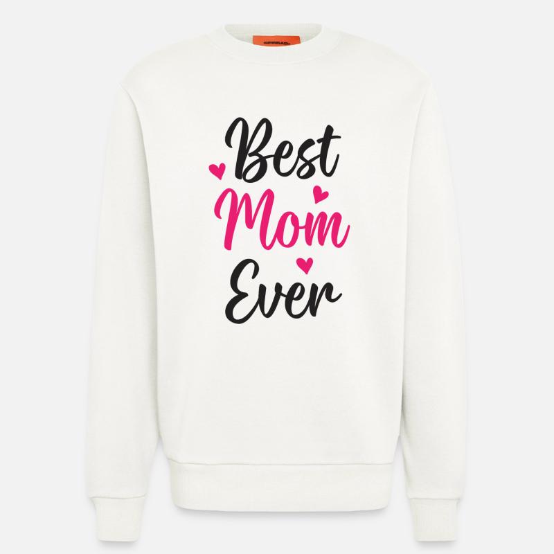 Beste Mutter aller Zeiten - Sweatshirt - made by SPREAD  - OFF WHITE