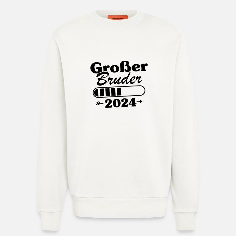 Großer Bruder Loading 2024 - Sweatshirt - made by SPREAD  - OFF WHITE