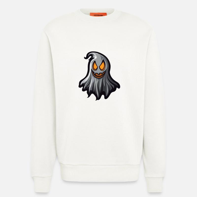 Geist Halloween Comic - Sweatshirt - made by SPREAD  - OFF WHITE