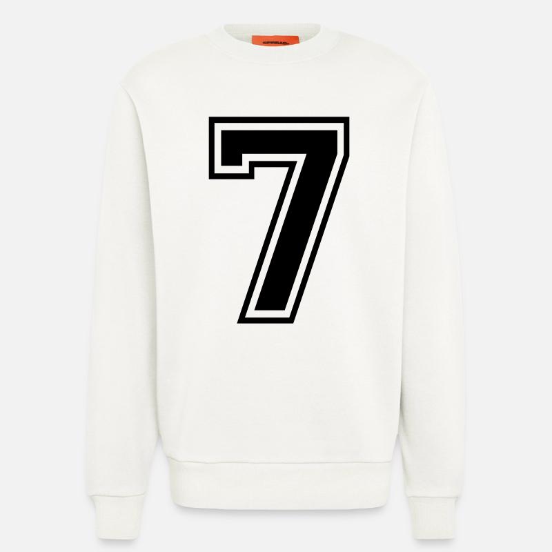 7 - Sweatshirt - made by SPREAD  - OFF WHITE