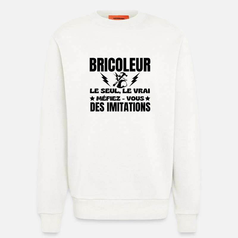 Tüftler, der einzig Wahre - Sweatshirt - made by SPREAD  - OFF WHITE