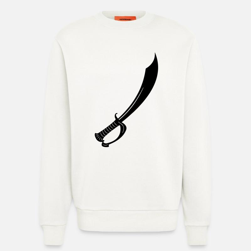 Schwert - Sweatshirt - made by SPREAD  - OFF WHITE