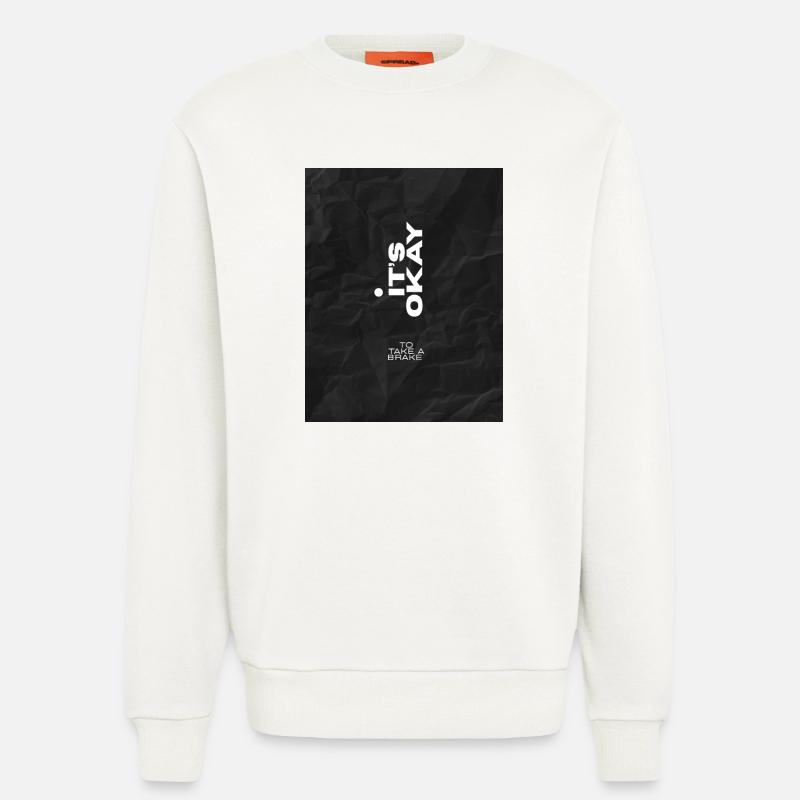 SILENZ - Sweatshirt - made by SPREAD  - OFF WHITE