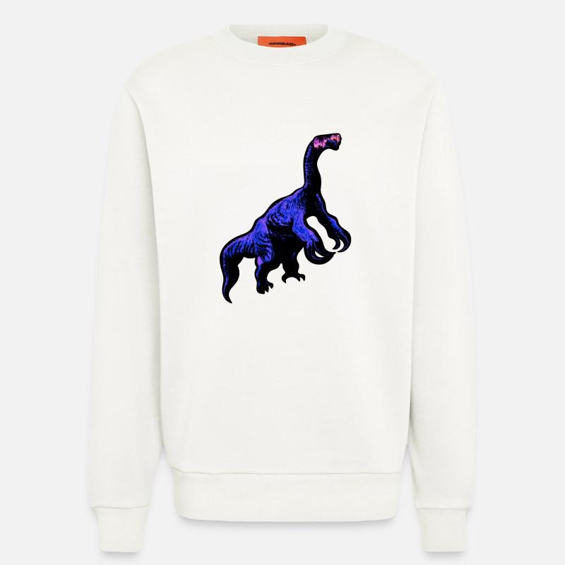 cool Therizinosaurus - Sweatshirt - made by SPREAD  - OFF WHITE