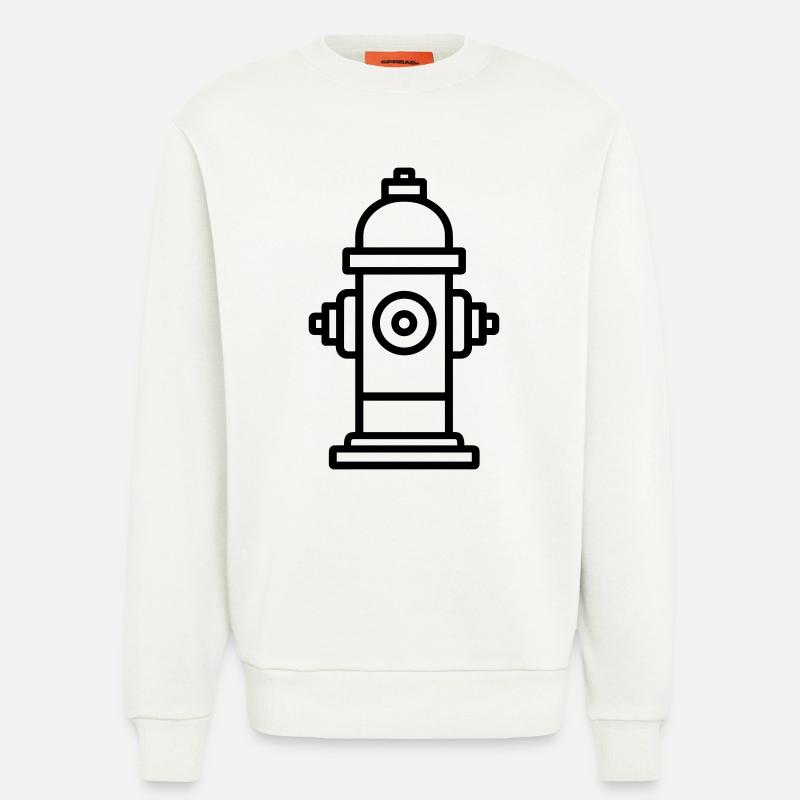 Fire hydrant - Sweatshirt - made by SPREAD  - OFF WHITE