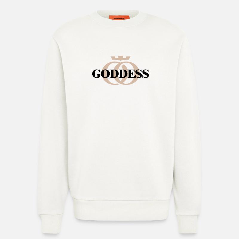 GODDESS Oppoline Collection - Sweatshirt - made by SPREAD  - OFF WHITE