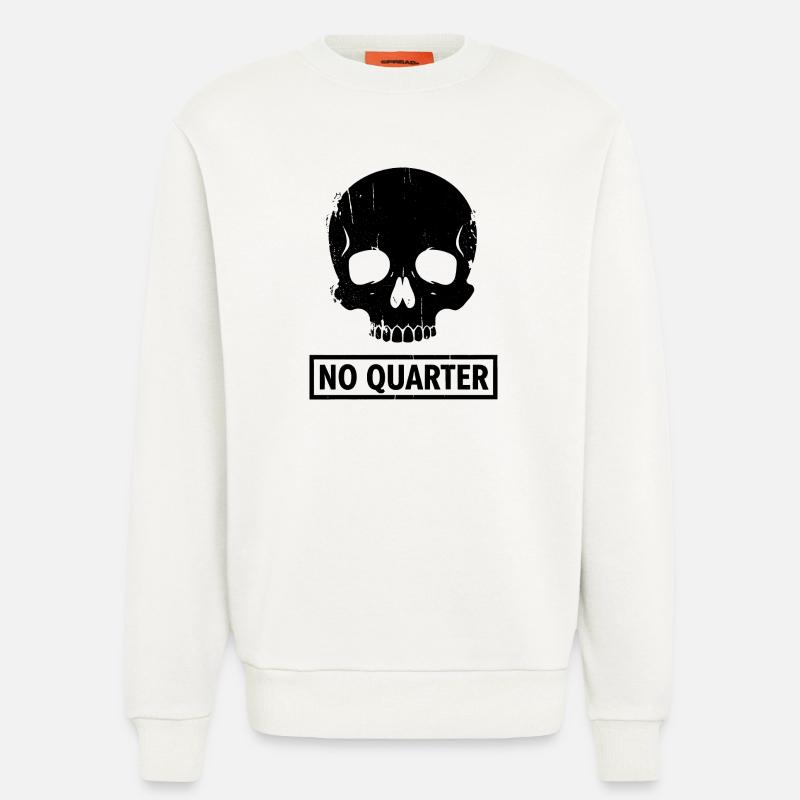 Keine Gnade wird gewährt - Sweatshirt - made by SPREAD  - OFF WHITE