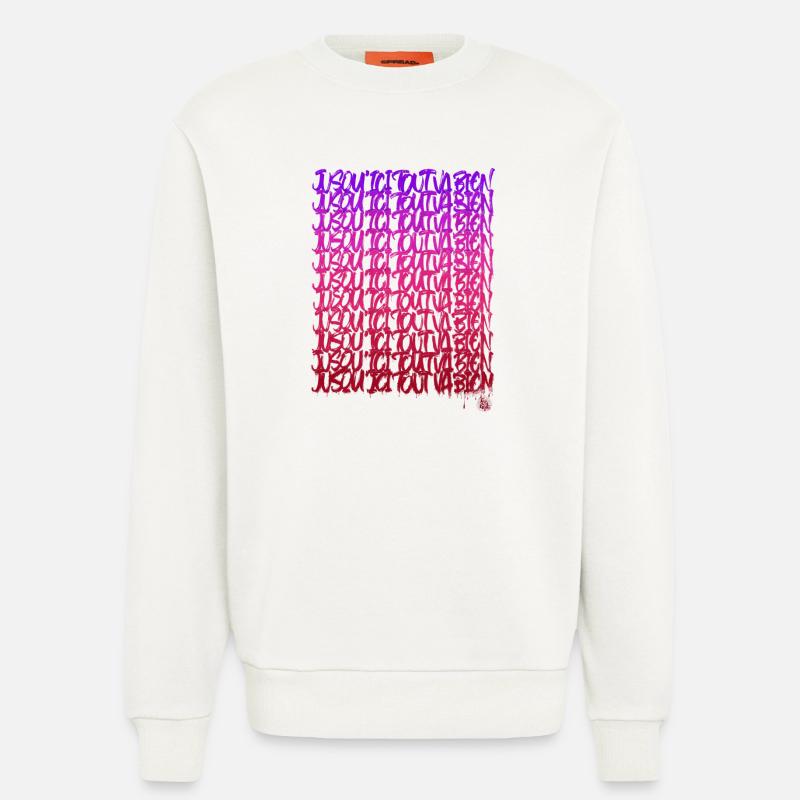 So weit so gut - Sweatshirt - made by SPREAD  - OFF WHITE