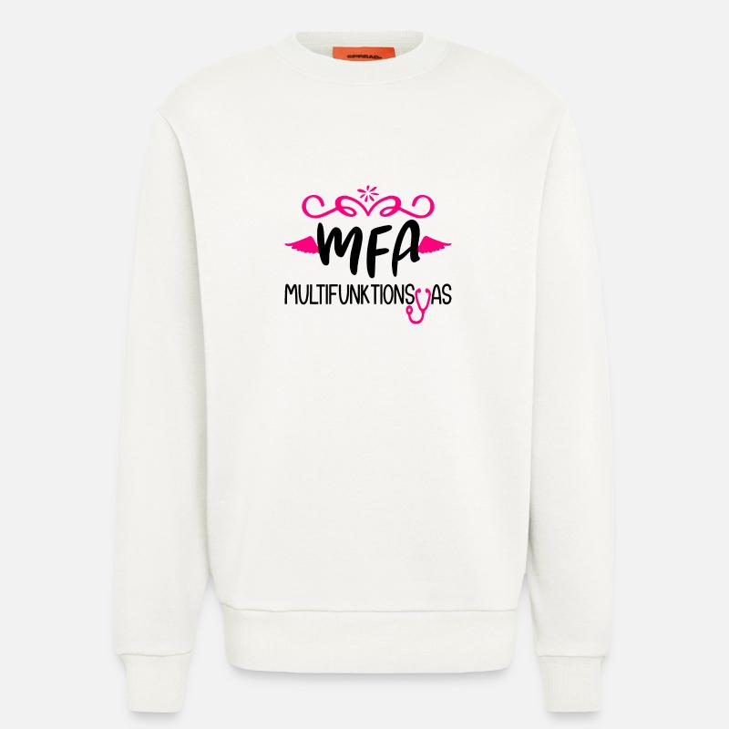 Physician Assistant Multifunction As MFA - Sweatshirt - made by SPREAD  - OFF WHITE