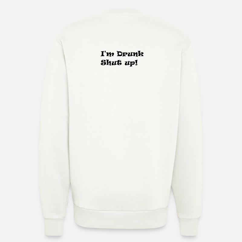 Ich bin betrunken - Sweatshirt - made by SPREAD - OFF WHITE