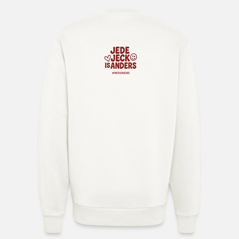 Jede Jeck is anders - Kölner Hingucker - Sweatshirt - made by SPREAD  - OFF WHITE