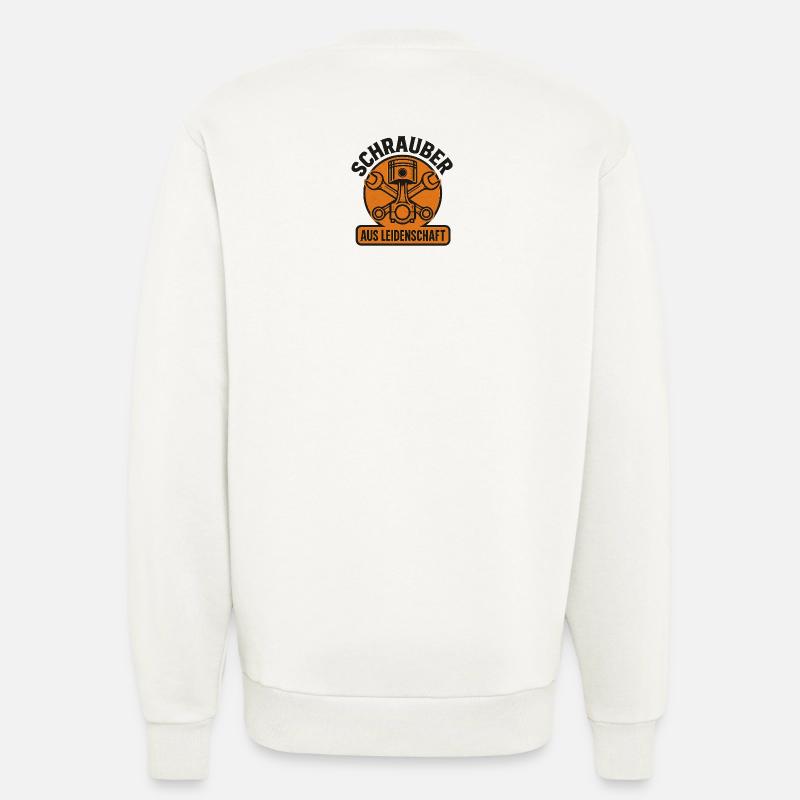 Screwdriver with passion - Sweatshirt - made by SPREAD  - OFF WHITE