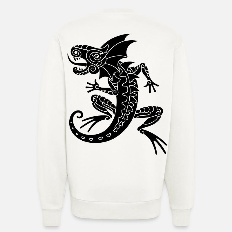 Echse - Sweatshirt - made by SPREAD  - OFF WHITE