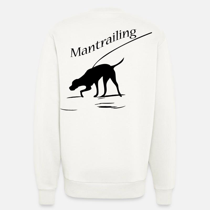 Mantrailing - Sweatshirt - made by SPREAD  - OFF WHITE