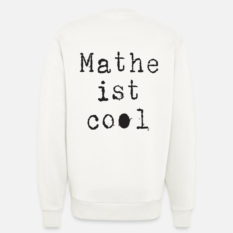 Math - Math is cool - Sweatshirt - made by SPREAD  - OFF WHITE