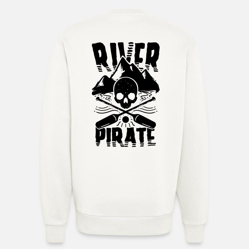 Kayaking - Sweatshirt - made by SPREAD  - OFF WHITE