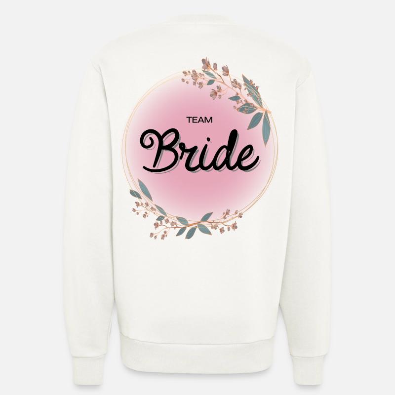 Équipe Bride4 - Sweat bio décontracté fabriqué en UE - OFF WHITE