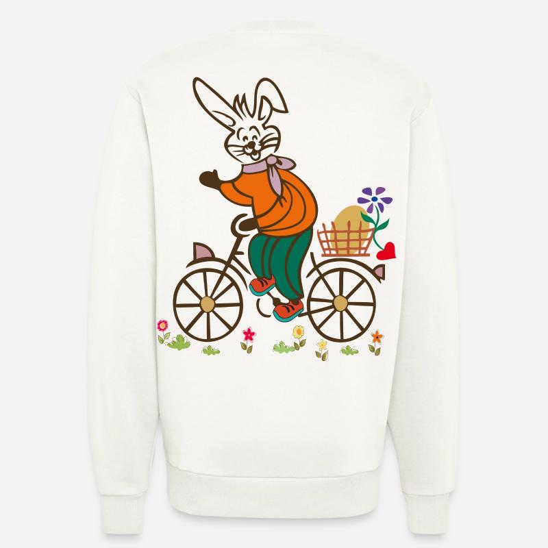 Easter , Easter Egg, Easter - Sweatshirt - made by SPREAD  - OFF WHITE