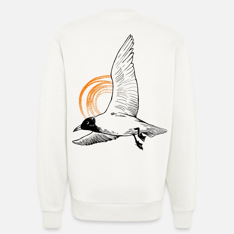Tshirt Möwe - Liebe zu Meer - Sweatshirt - made by SPREAD  - OFF WHITE