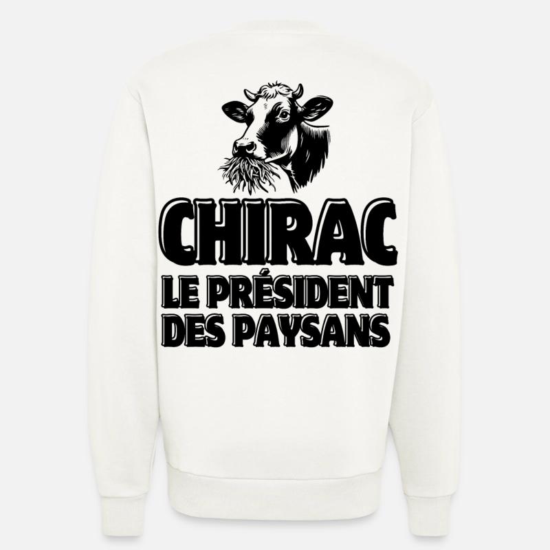 Bauer, Bauer, Bauer, Bauer - Sweatshirt - made by SPREAD  - OFF WHITE