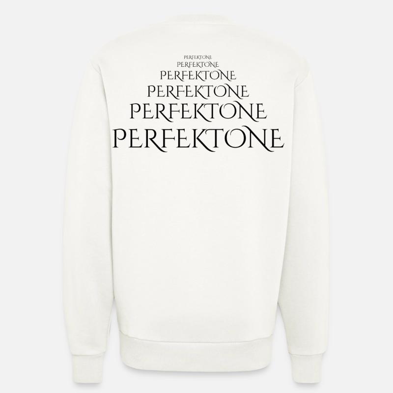 Abstract gradient with geometry - Sweatshirt - made by SPREAD  - OFF WHITE