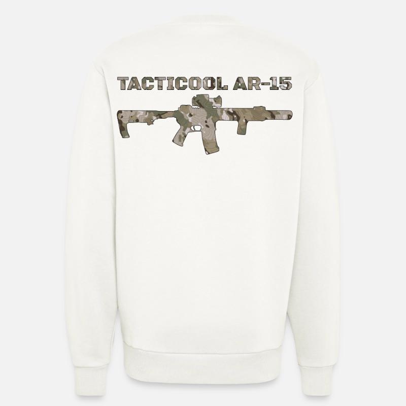 AR-15 - Sweatshirt - made by SPREAD  - OFF WHITE