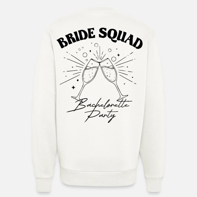 Bride Squad - Bachelorette Party - Sweatshirt - made by SPREAD  - OFF WHITE