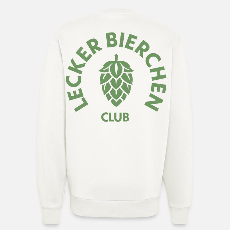 Lecker Bier - Sweatshirt - made by SPREAD  - OFF WHITE