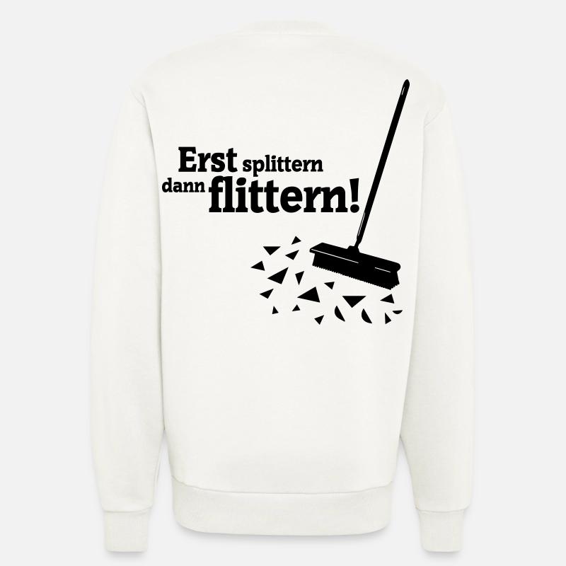 Polterabend - Sweatshirt - made by SPREAD  - OFF WHITE