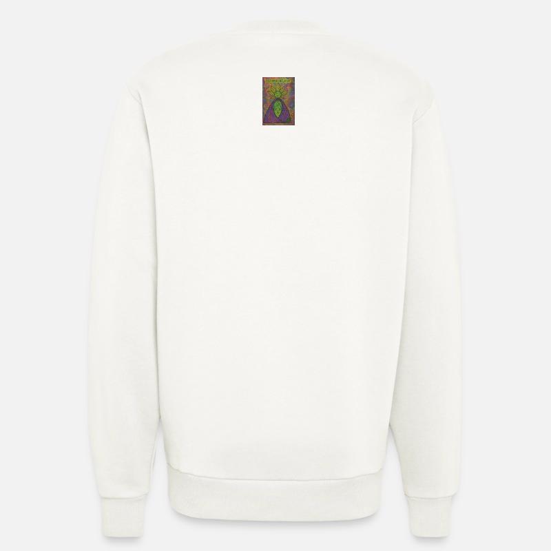 Psychedelic Botanical Mindscape - Sweatshirt - made by SPREAD  - OFF WHITE