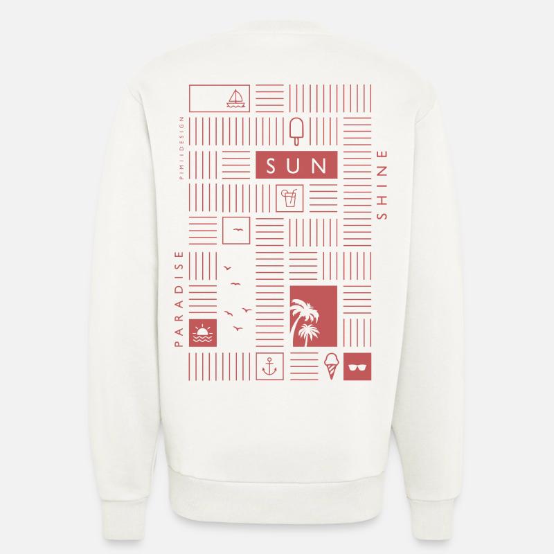Sommer Sonne Sonnenschein - Sweatshirt - made by SPREAD  - OFF WHITE