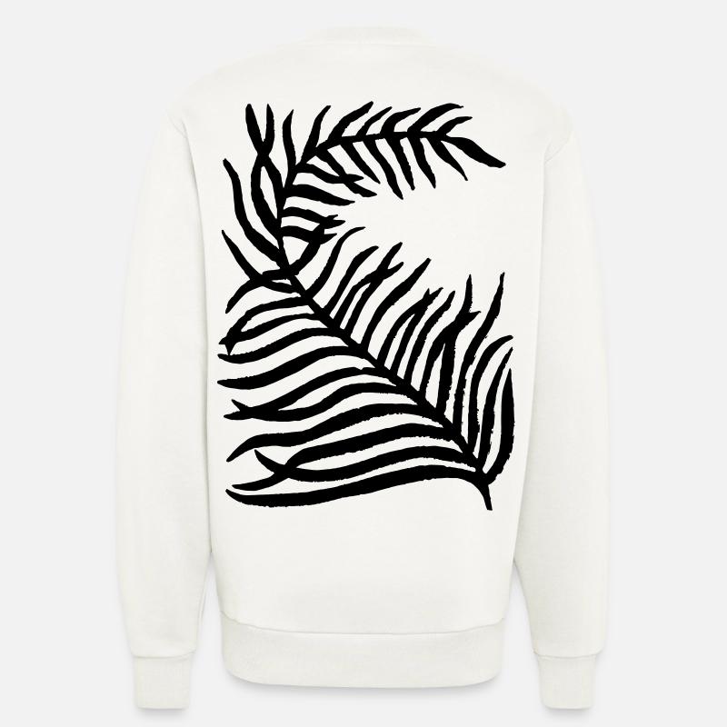 Pflanze - Sweatshirt - made by SPREAD  - OFF WHITE