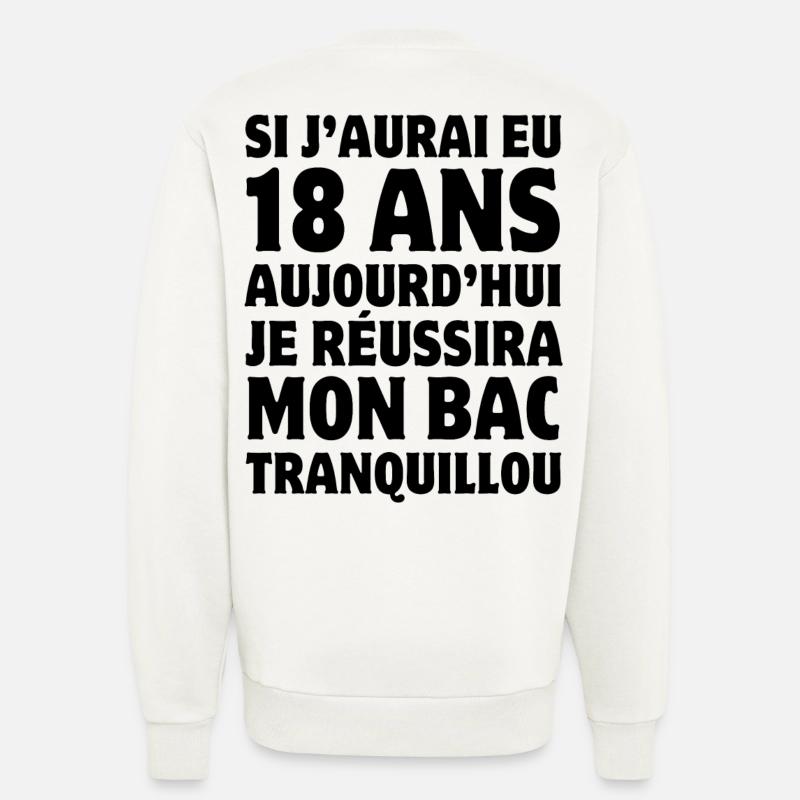 Bachelor, Abitur, Bachelor, Diplom - Sweatshirt - made by SPREAD  - OFF WHITE