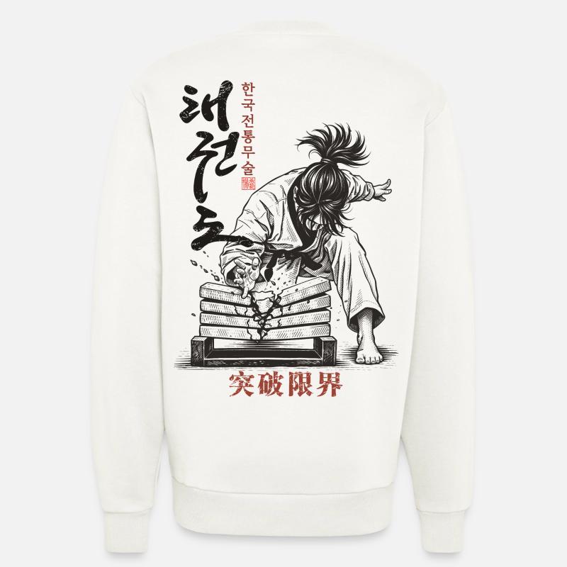 Der Weg des Taekwondo - Sweatshirt - made by SPREAD  - OFF WHITE