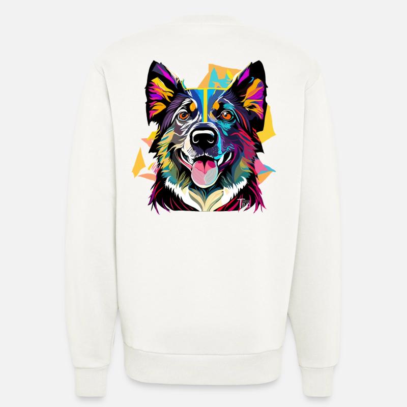 Schäferhund - Sweatshirt - made by SPREAD  - OFF WHITE