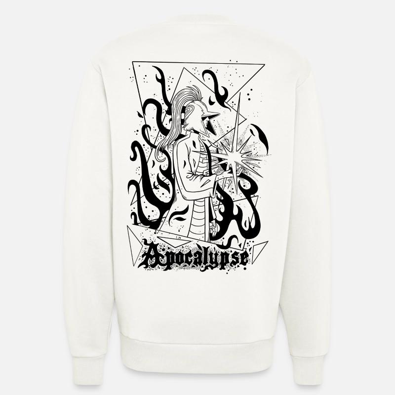 Apokalypse-Splitter - Sweatshirt - made by SPREAD  - OFF WHITE
