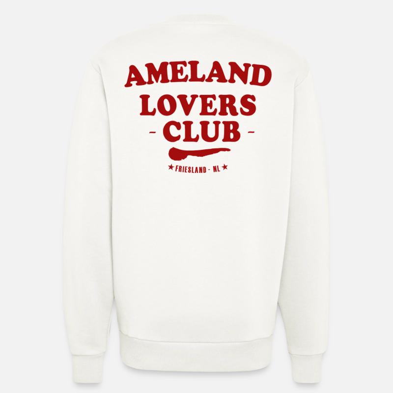 Ameland Lovers Club - Sweatshirt - made by SPREAD - OFF WHITE