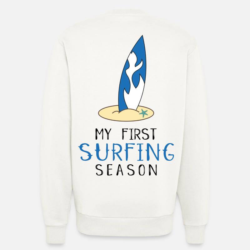 surfer - Sweatshirt - made by SPREAD - OFF WHITE