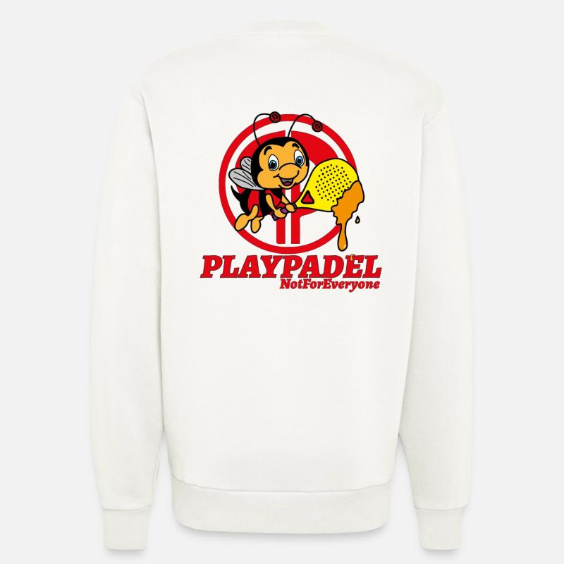 Ape Padel Exclusive - Sweatshirt - made by SPREAD  - OFF WHITE